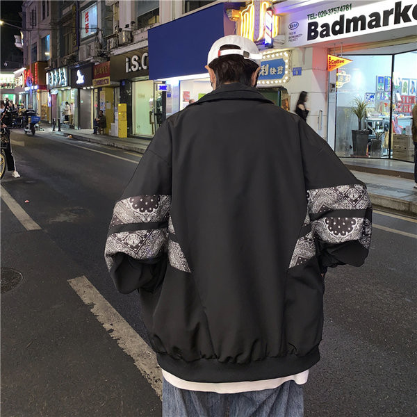 Daily meeste lai jakk kõrge kraega