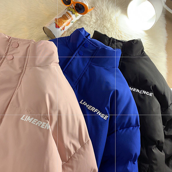 Igapäevane kõrge kraega meeste talvejope