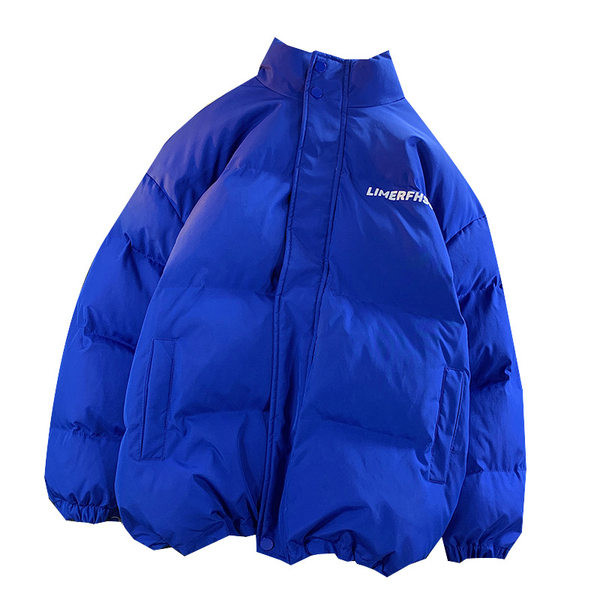 Igapäevane kõrge kraega meeste talvejope