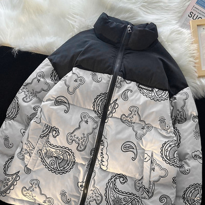 Kõrge kraega meeste talvejope