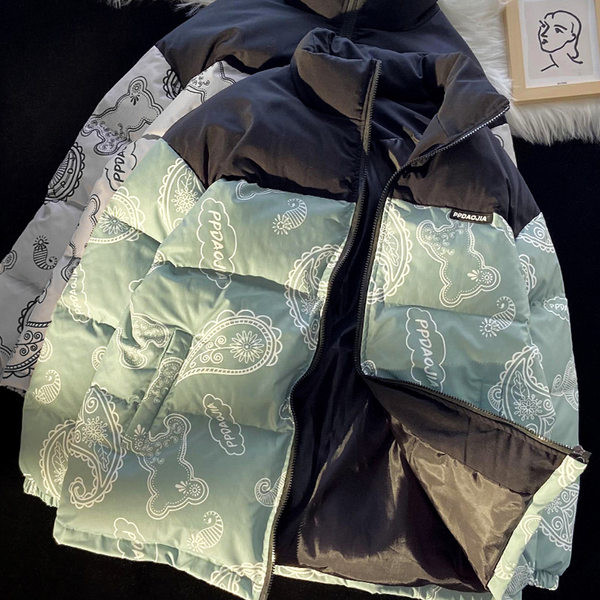 Kõrge kraega meeste talvejope