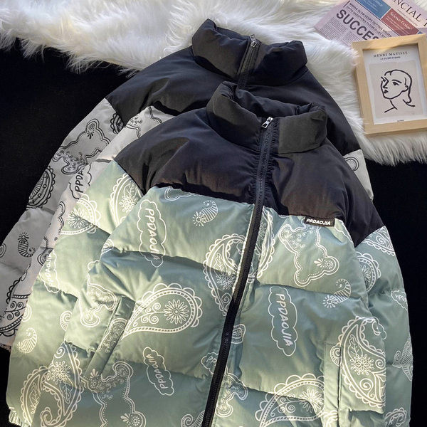 Kõrge kraega meeste talvejope