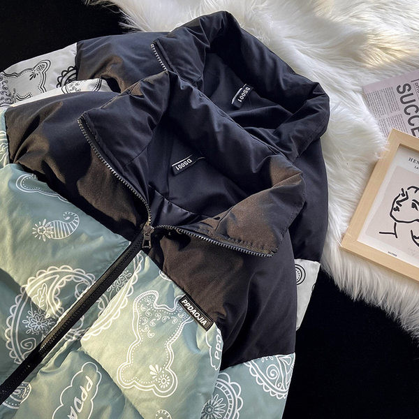 Kõrge kraega meeste talvejope