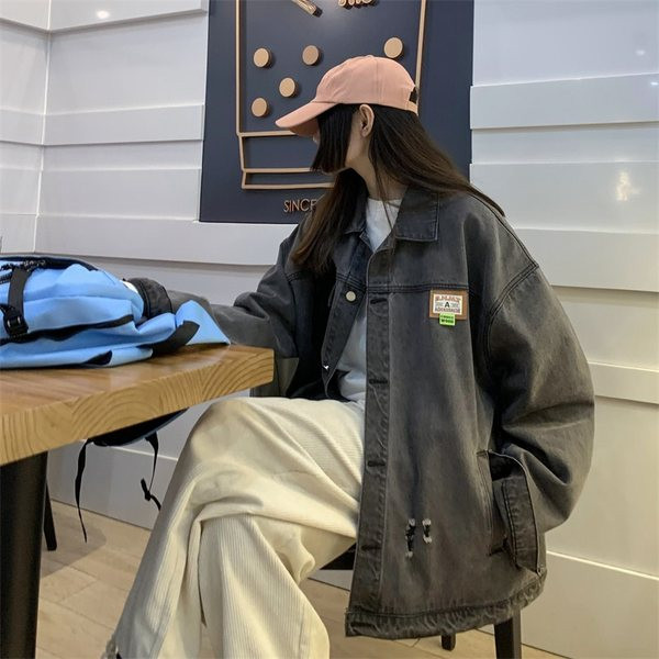 Szakadt hatású farmerdzseki - unisex modell