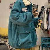 Casual meeste teksajaki lai mudel pehme voodriga