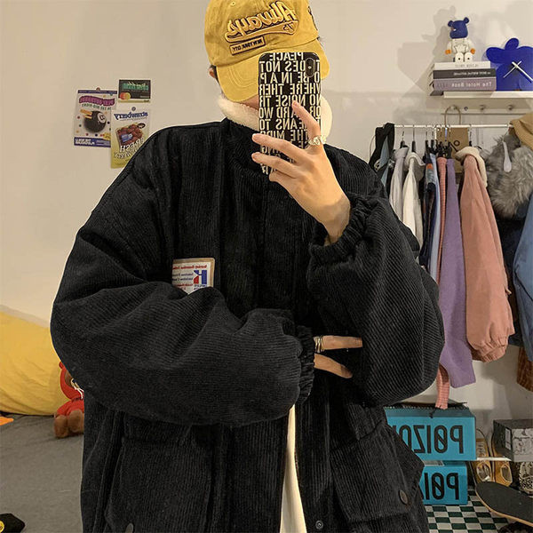 Casual meeste teksajaki lai mudel pehme voodriga