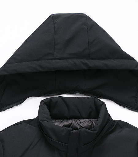 Sügis-talvine kapuutsiga jakk meestele