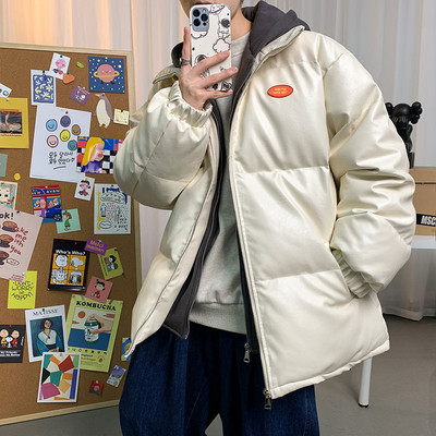 Uus mudel kapuutsiga talvine meeste soojak - kahte värvi