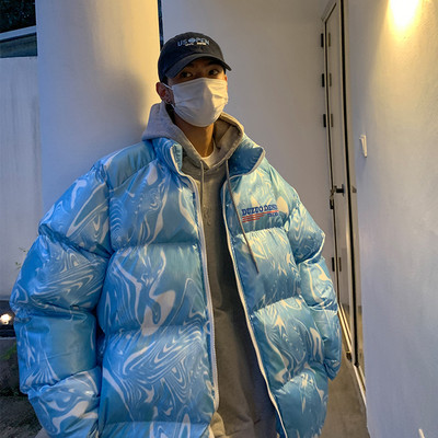 Muška zimska jakna sa visokom kragnom i patentnim zatvaračem - tri boje