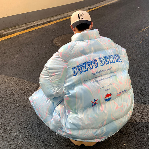 Muška zimska jakna sa visokom kragnom i patentnim zatvaračem - tri boje