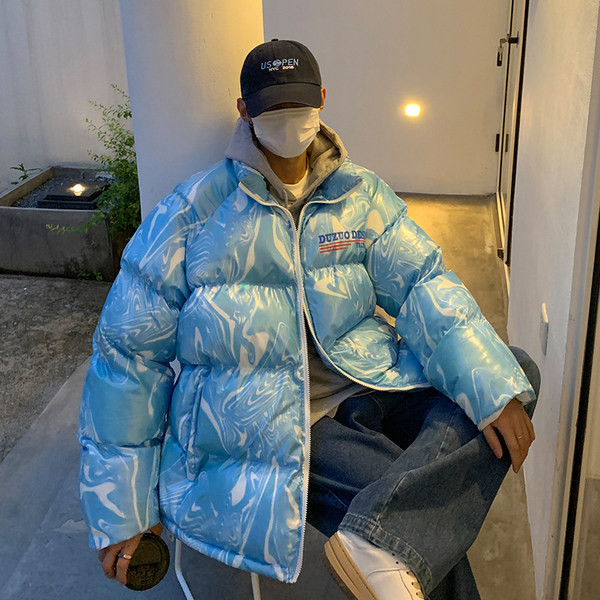 Muška zimska jakna sa visokom kragnom i patentnim zatvaračem - tri boje