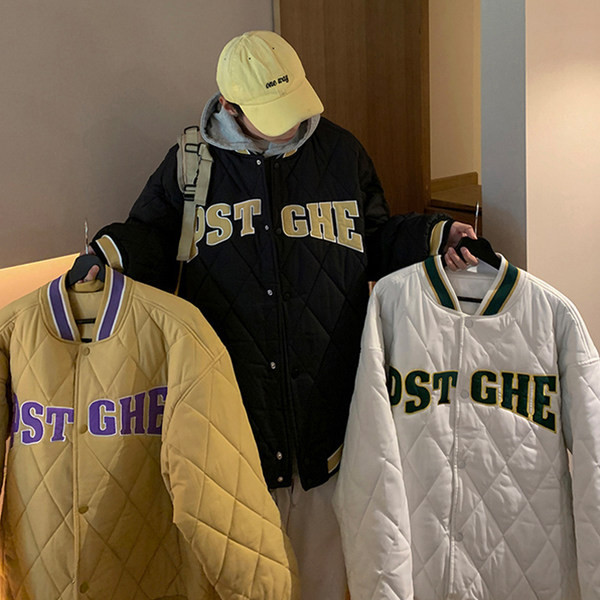 Széles tavaszi-őszi baseball kabát