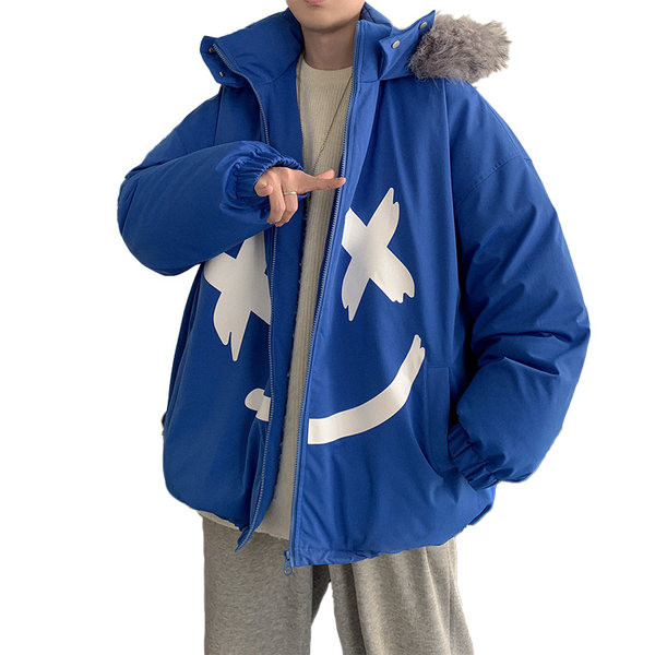 Mindennapi férfi kabát kapucnival