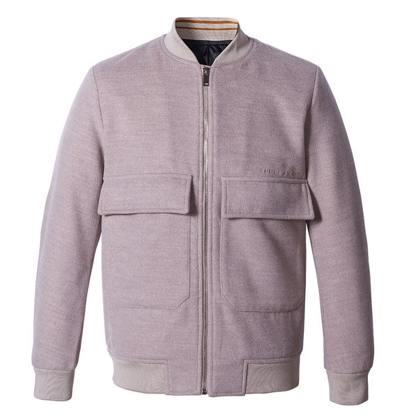 Új modell férfi dzseki fekete és bézs színű zsebekkel