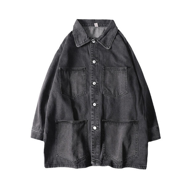 Retro stílusú férfi farmerdzseki