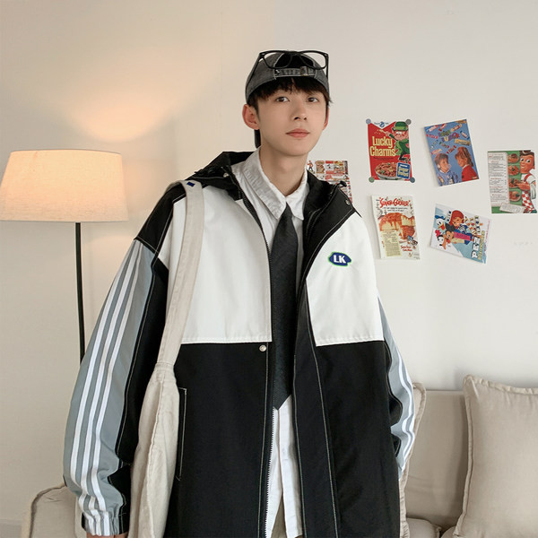 Õhuke kevad-sügis tuulejope meestele