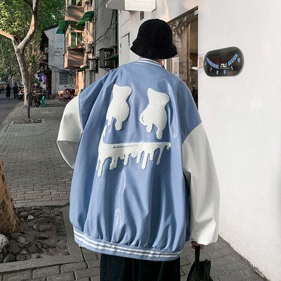 Õhuke ökonahast ja tekstiilist kevad-sügisjope