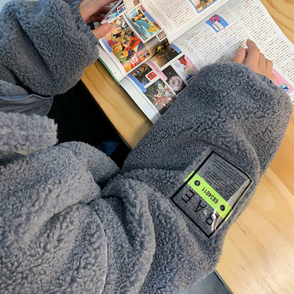 Férfi kabát zsebekkel