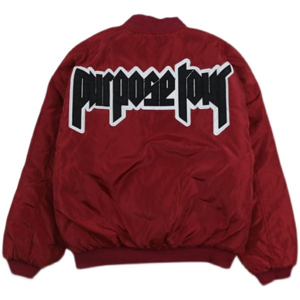 Tavaszi-őszi kabát, hátulján hímzett felirattal