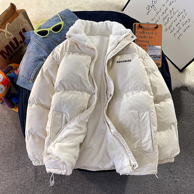 Ζεστό χειμωνιάτικο μπουφάν με απαλή φόδρα για άνδρες