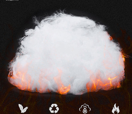 Modern téli melegítő nyomattal a hátoldalán