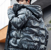 Új modell férfi kabát kapucnis három színben