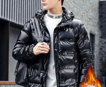 Új modell férfi kabát kapucnis három színben