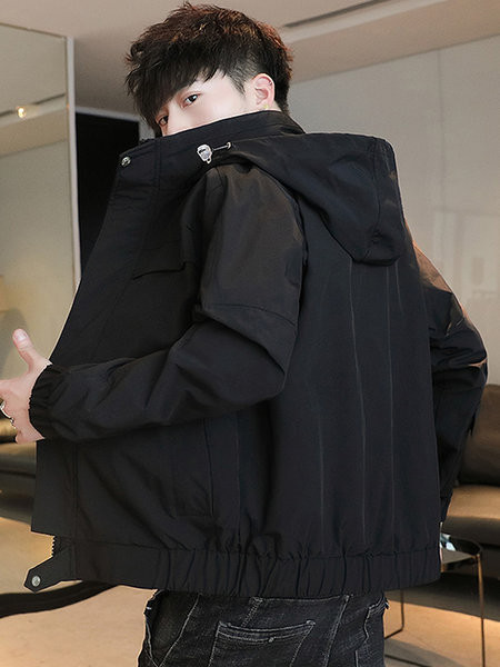 Tavaszi férfi kabát kapucnival - többféle színben