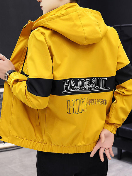 Kapuutsiga kevad-sügis meeste jope