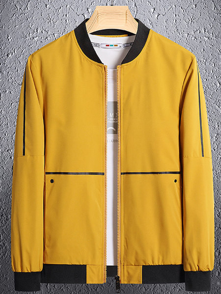 Kolmes värvitoonis lukuga meeste sügisjope