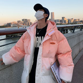 Muška jakna sa kapuljačom pogodna za zimu