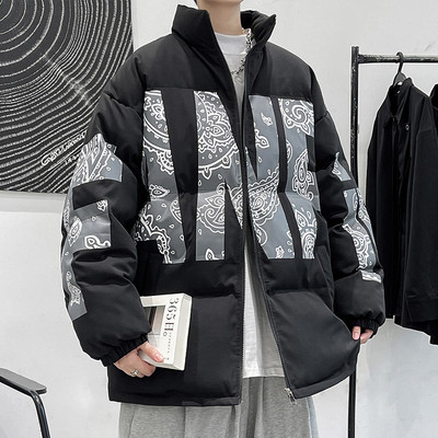 Alkalmi férfi dzseki szürke és fekete színben