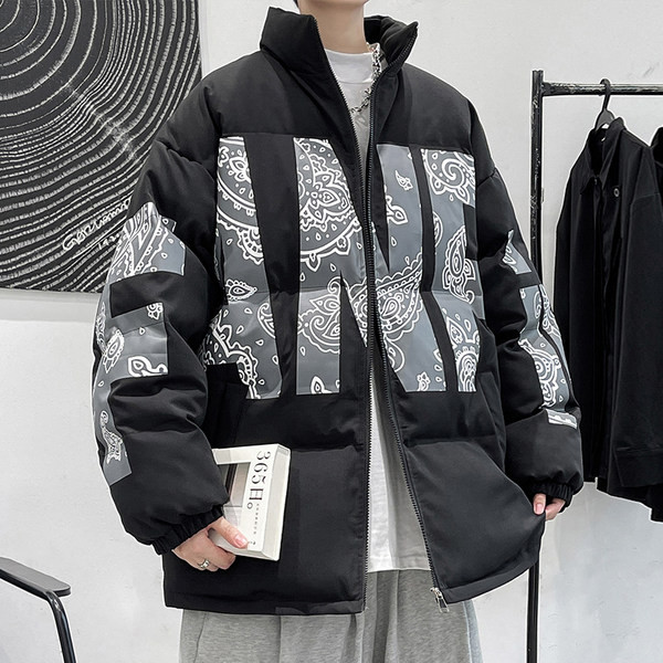 Alkalmi férfi dzseki szürke és fekete színben