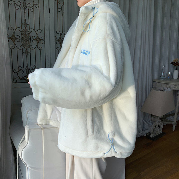 Novi model muške perjanice sa kapuljačom u bijeloj i plavoj boji