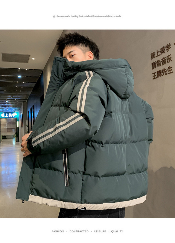 Férfi téli kabát kapucnival - több modell