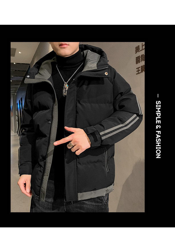 Férfi téli kabát kapucnival - több modell