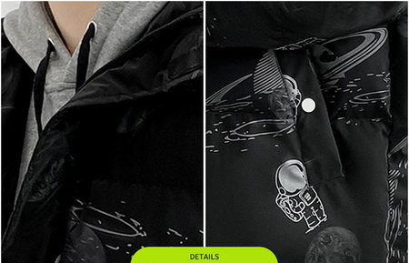 Vastag téli kabát férfiaknak - különböző színekkel