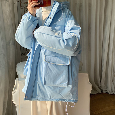 Soe nööpidega talvejope