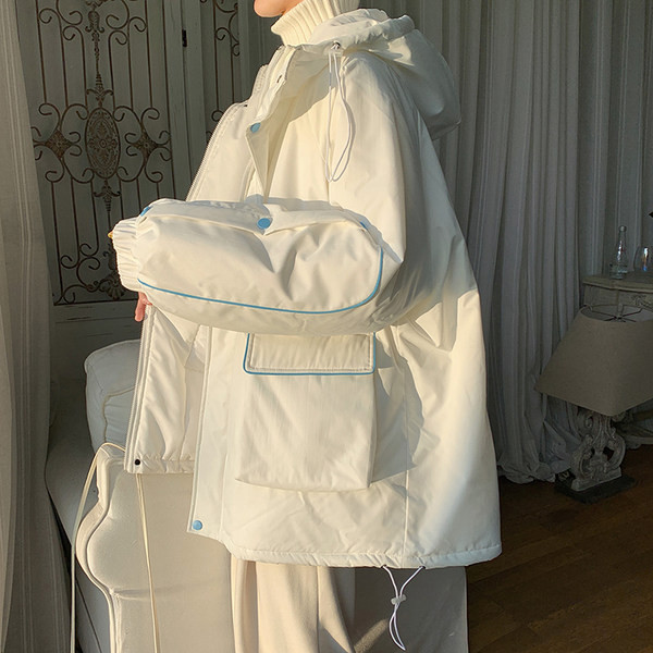 Soe nööpidega talvejope