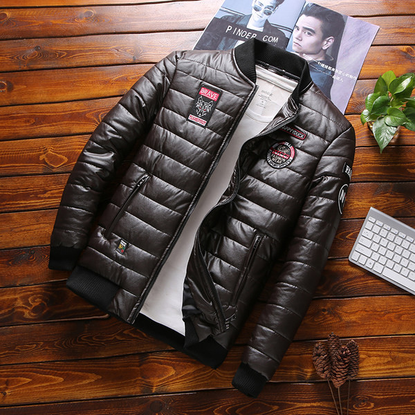 Черно мъжко яке с цип - няколко модела