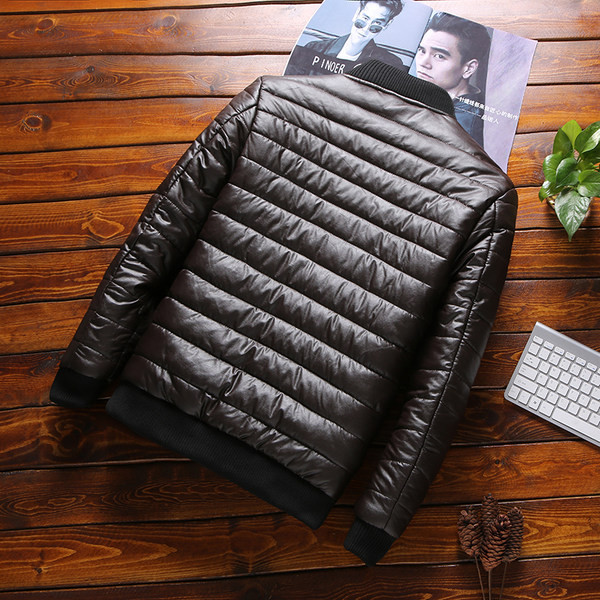 Черно мъжко яке с цип - няколко модела