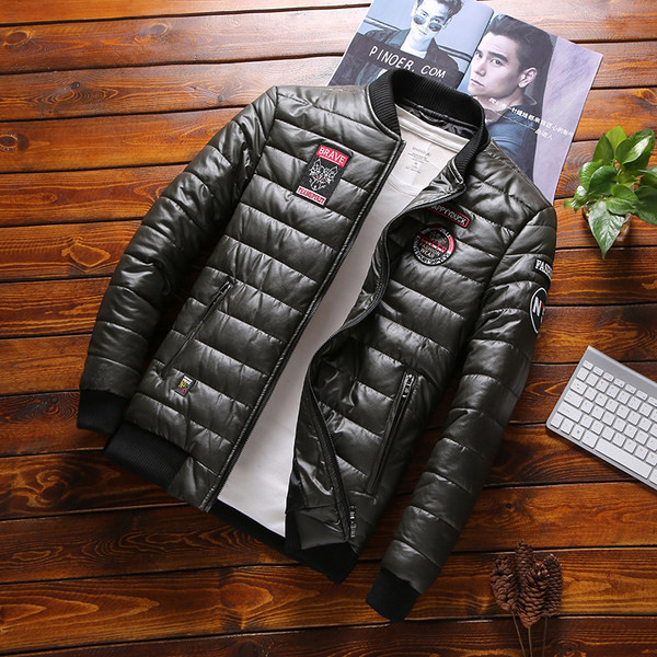 Черно мъжко яке с цип - няколко модела