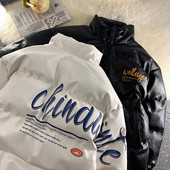 Meeste talvenahk jakk ökonahast kirjadega