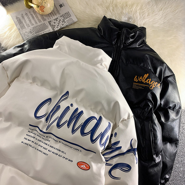 Meeste talvenahk jakk ökonahast kirjadega