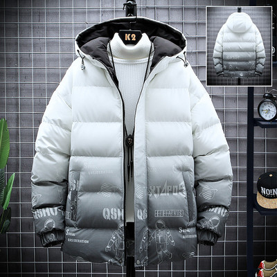 Meeste talvejope luku ja kapuutsiga - mitut värvi