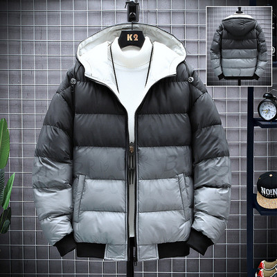 Meeste talvejope luku ja kapuutsiga - mitut värvi