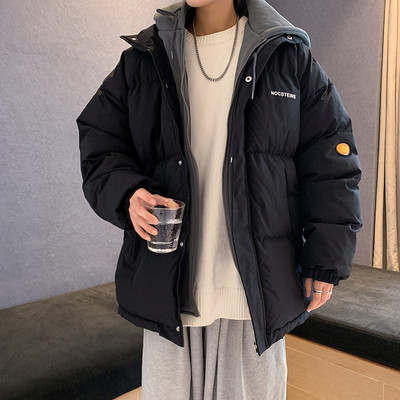 Meeste jope lai tavaline kapuutsiga mudel