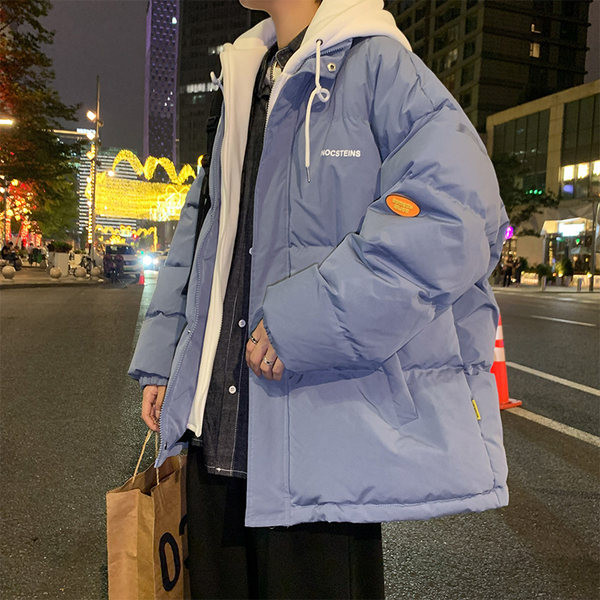 Meeste jope lai tavaline kapuutsiga mudel