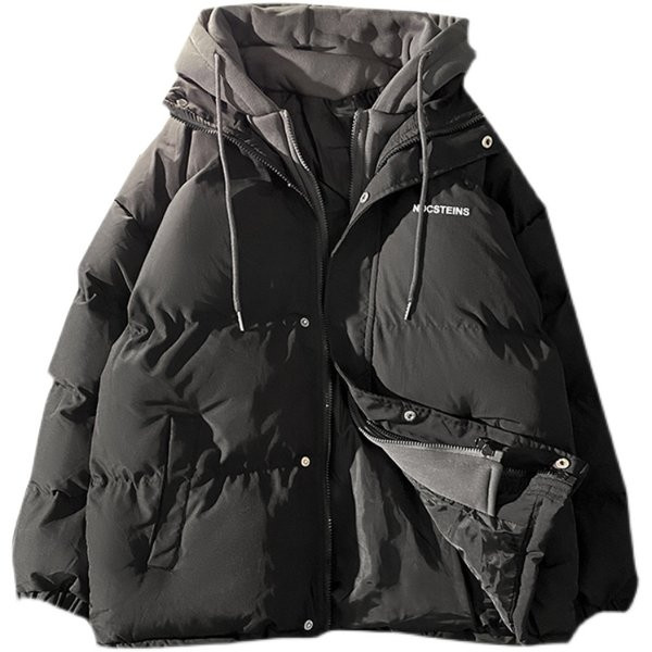 Meeste jope lai tavaline kapuutsiga mudel