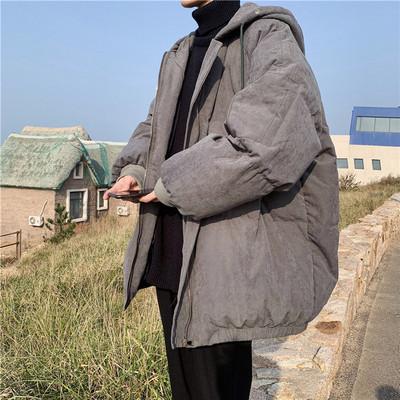 Új modell férfi téli kabát kapucnival több színben